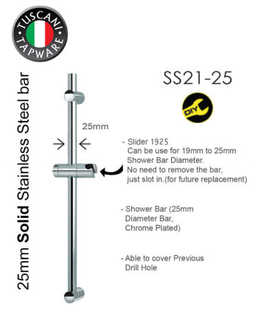 SS21-25 - Shower Bar