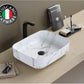 TBPC1020W - Marble Design Deck Mounted Basin